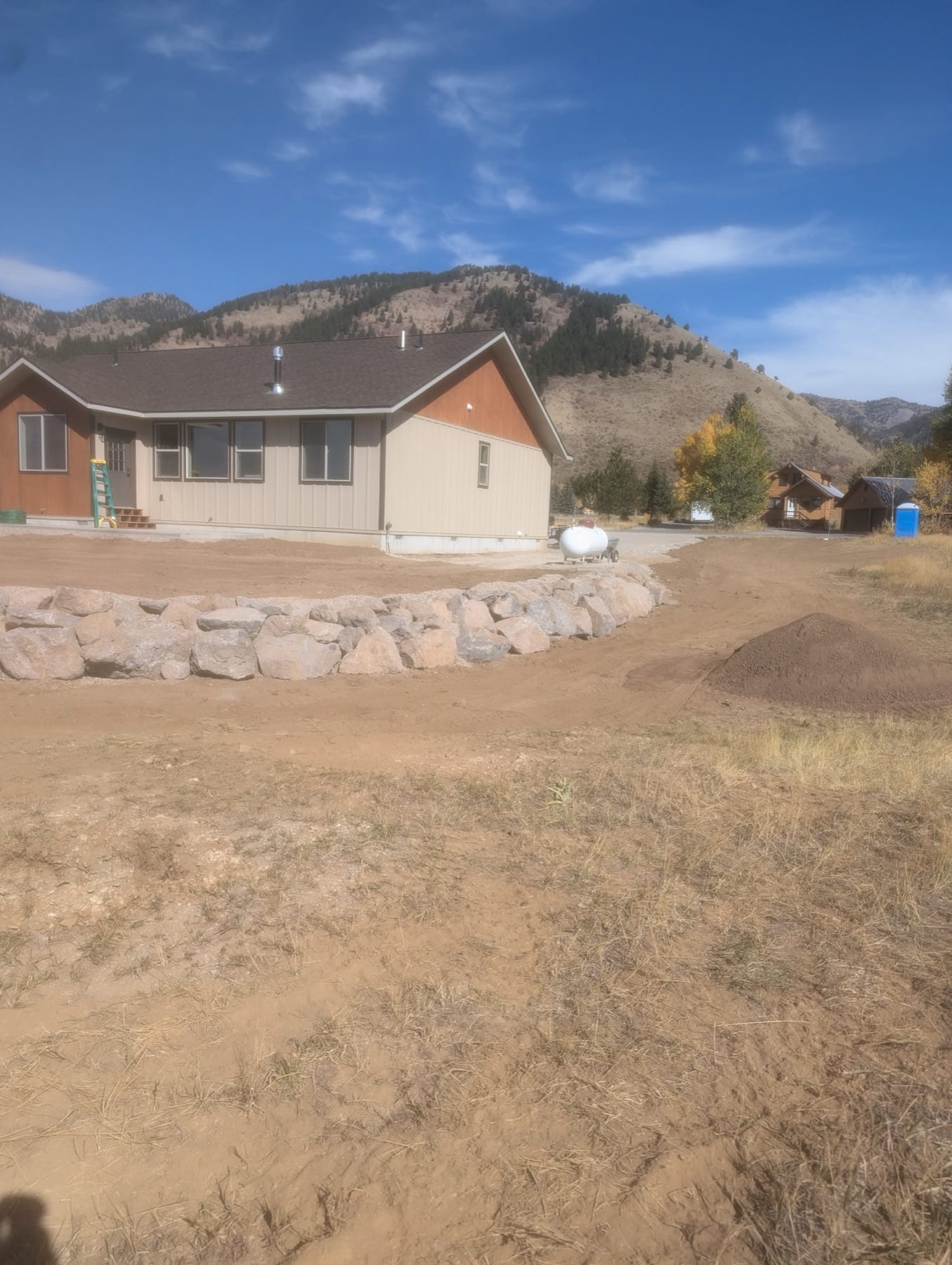 Boulder Wall Installation - Image 1